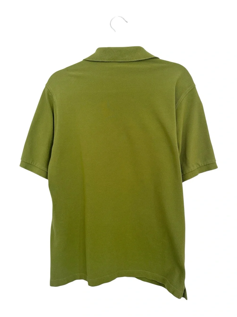 Burberry London Men’s Olive Green Embroidered Knight Polo Shirt Size Med